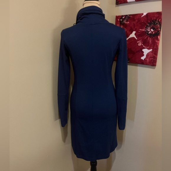 Lole Call Me Mini Dress - Long-Sleeve, Funnel Neck, Jersey Fabric, size XS - Picture 3 of 6